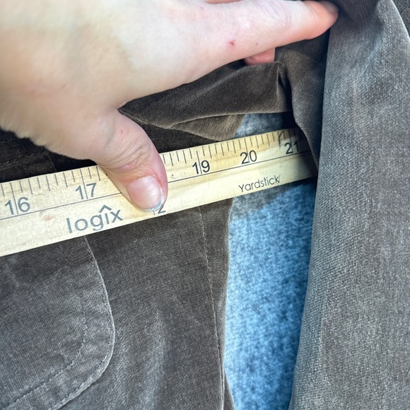 vintage 70s velvet blazer‎ jacket equestrian brown sz 40 - Picture 5 of 11